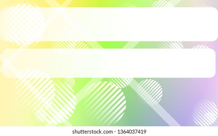 Geometric Design, Shapes. For Cover Page, Landing Page, Banner. Vector Illustration with Color Gradient