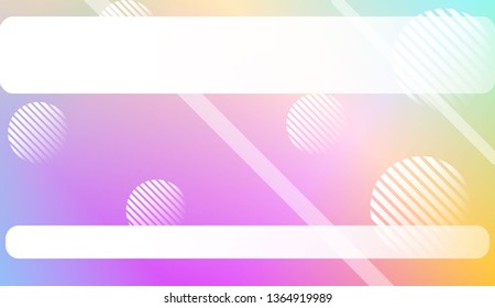 Geometric Design, Shapes. For Cover Page, Landing Page, Banner. Vector Illustration with Color Gradient