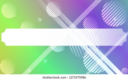 Geometric Design, Shapes. For Cover Page, Landing Page, Banner. Vector Illustration with Color Gradient