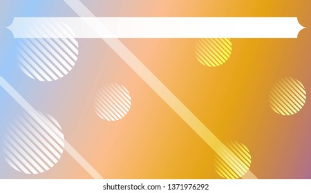 Geometric Design, Shapes. For Cover Page, Landing Page, Banner. Vector Illustration with Color Gradient