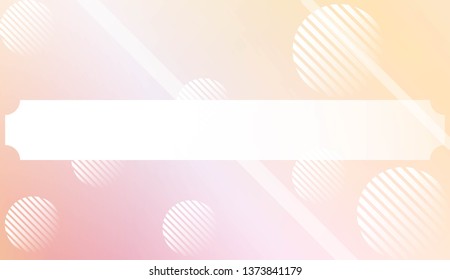 Geometric Design, Shapes. For Cover Page, Landing Page, Banner. Vector Illustration with Color Gradient