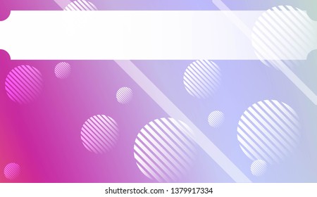 Geometric Design, Shapes. For Cover Page, Landing Page, Banner. Vector Illustration with Color Gradient