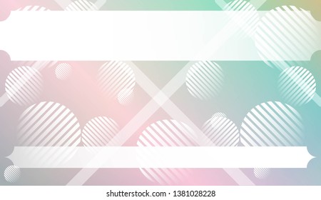 Geometric Design, Shapes. For Cover Page, Landing Page, Banner. Vector Illustration with Color Gradient