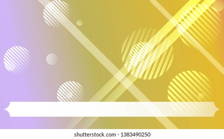 Geometric Design, Shapes. For Cover Page, Landing Page, Banner. Vector Illustration with Color Gradient