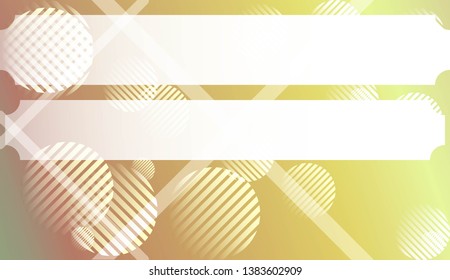 Geometric Design, Shapes. For Cover Page, Landing Page, Banner. Vector Illustration with Color Gradient