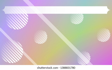 Geometric Design, Shapes. For Cover Page, Landing Page, Banner. Vector Illustration with Color Gradient