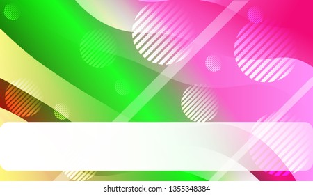 Geometric Design, Shapes. For Elegant Pattern Cover Book. Vector Illustration with Color Gradient