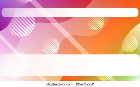 Geometric Design, Shapes. For Elegant Pattern Cover Book. Vector Illustration with Color Gradient