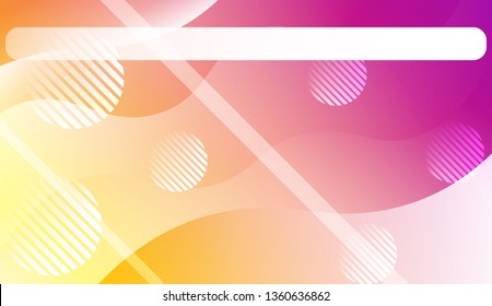 Geometric Design, Shapes. For Elegant Pattern Cover Book. Vector Illustration with Color Gradient