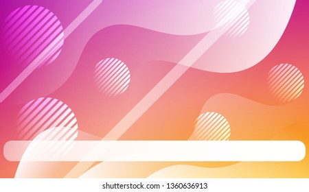 Geometric Design, Shapes. For Elegant Pattern Cover Book. Vector Illustration with Color Gradient