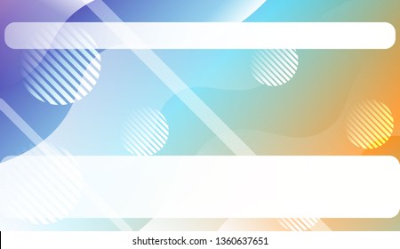 Geometric Design, Shapes. For Elegant Pattern Cover Book. Vector Illustration with Color Gradient