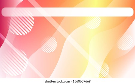 Geometric Design, Shapes. For Elegant Pattern Cover Book. Vector Illustration with Color Gradient