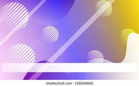 Geometric Design, Shapes. For Elegant Pattern Cover Book. Vector Illustration with Color Gradient