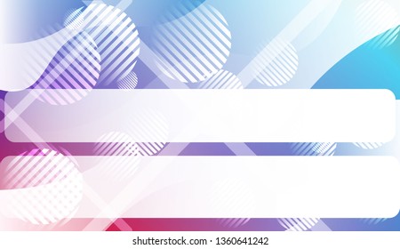 Geometric Design, Shapes. For Elegant Pattern Cover Book. Vector Illustration with Color Gradient