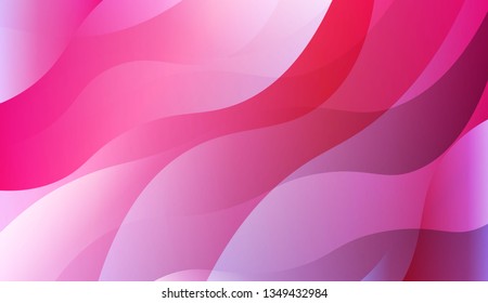 Geometric Design, Shapes. For Futuristic Ad, Booklets. Vector Illustration with Color Gradient