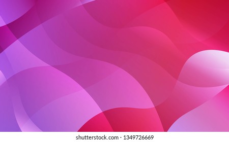 Geometric Design, Shapes. For Futuristic Ad, Booklets. Vector Illustration with Color Gradient