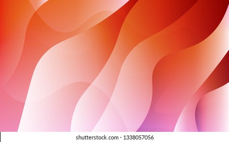 Geometric Design, Shapes. For Your Design Ad, Banner, Cover Page. Vector Illustration with Color Gradient