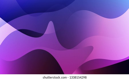 Geometric Design, Shapes. For Your Design Ad, Banner, Cover Page. Vector Illustration with blue and red Color Gradient