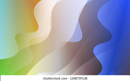 Geometric Design, Shapes. For Your Design Ad, Banner, Cover Page. Vector Illustration with Color Gradient
