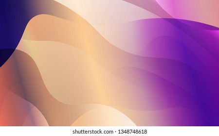 Geometric Design, Shapes. For Your Design Ad, Banner, Cover Page. Vector Illustration with Color Gradient