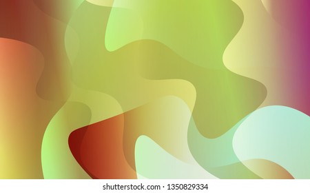 Geometric Design, Shapes. For Your Design Ad, Banner, Cover Page. Vector Illustration with Color Gradient