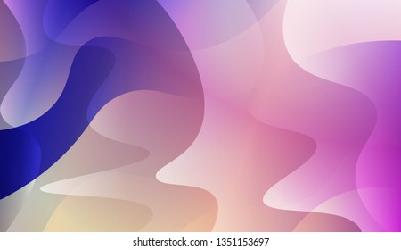 Geometric Design, Shapes. For Your Design Ad, Banner, Cover Page. Vector Illustration with Color Gradient