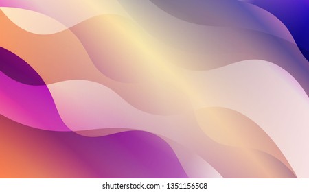 Geometric Design, Shapes. For Your Design Ad, Banner, Cover Page. Vector Illustration with Color Gradient