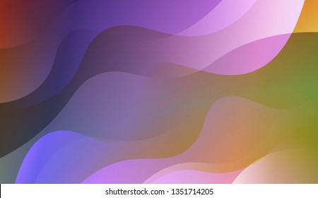 Geometric Design, Shapes. For Your Design Ad, Banner, Cover Page. Vector Illustration with Color Gradient