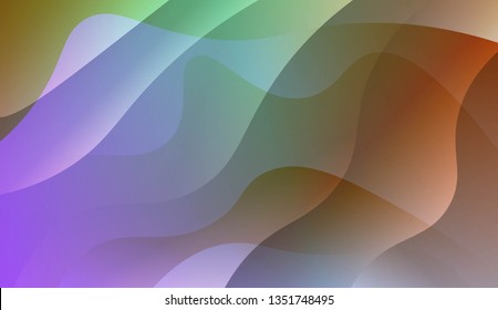 Geometric Design, Shapes. For Your Design Ad, Banner, Cover Page. Vector Illustration with Color Gradient