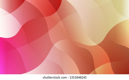 Geometric Design, Shapes. For Your Design Ad, Banner, Cover Page. Vector Illustration with Color Gradient