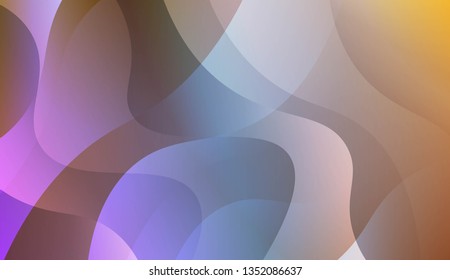 Geometric Design, Shapes. For Your Design Ad, Banner, Cover Page. Vector Illustration with Color Gradient