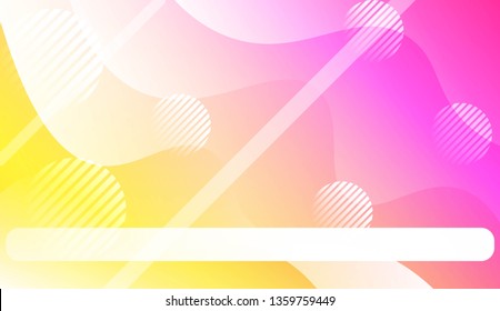 Geometric Design, Shapes. Design For Your Header Page, Ad, Poster, Banner. Vector Illustration with Color Gradient
