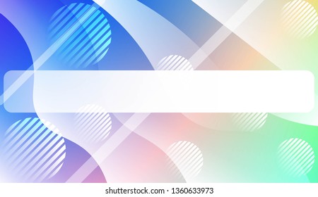 Geometric Design, Shapes. Design For Your Header Page, Ad, Poster, Banner. Vector Illustration with Color Gradient
