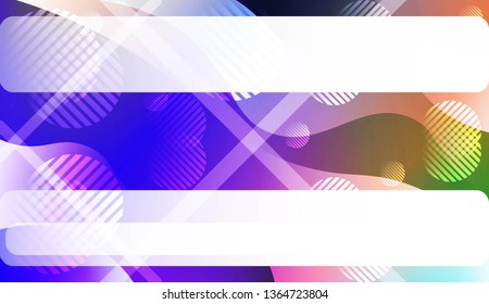 Geometric Design, Shapes. Design For Your Header Page, Ad, Poster, Banner. Vector Illustration with Color Gradient