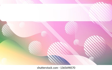 Geometric Design, Shapes. Design For Your Header Page, Ad, Poster, Banner. Vector Illustration with Color Gradient