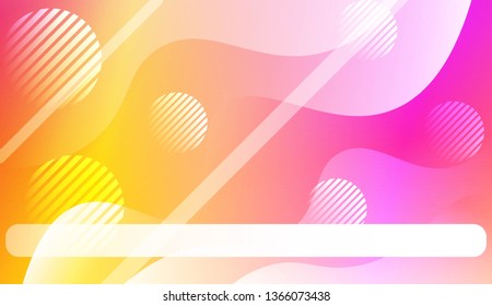 Geometric Design, Shapes. Design For Your Header Page, Ad, Poster, Banner. Vector Illustration with Color Gradient