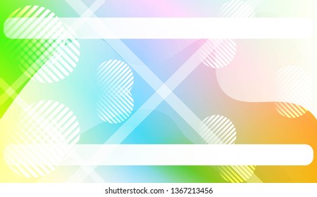 Geometric Design, Shapes. Design For Your Header Page, Ad, Poster, Banner. Vector Illustration with Color Gradient