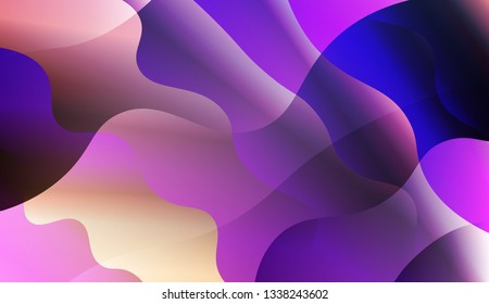 Geometric Design, Shapes. For Your Design Wallpaper, Presentation, Banner, Flyer, Cover Page, Landing Page. Vector Illustration with Color Gradient.
