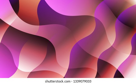 Geometric Design, Shapes. For Your Design Wallpaper, Presentation, Banner, Flyer, Cover Page, Landing Page. Vector Illustration with Color Gradient.