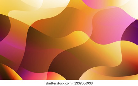 Geometric Design, Shapes. For Your Design Wallpaper, Presentation, Banner, Flyer, Cover Page, Landing Page. Vector Illustration with Color Gradient.