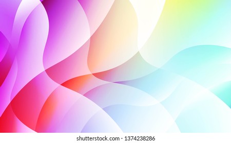 Geometric Design, Shapes. For Your Design Wallpaper, Presentation, Banner, Flyer, Cover Page, Landing Page. Vector Illustration with Color Gradient