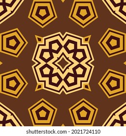 Geometric design for silk scarf, shawl, headscarf, bandana, hijab. Simple textile print. 