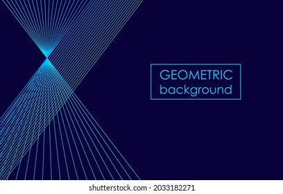 geometrische Design-Vorlage für Banner, Anzeigen, Seiten, Web