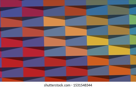 Geometric design. Vector background. Colorful gradient mosaic background. Mosaic, color background. Mosaic texture. EPS 10