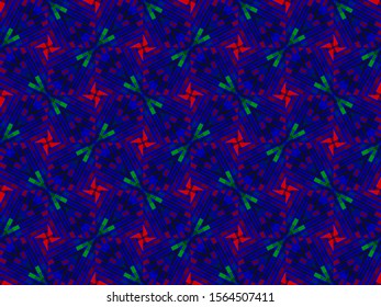 Geometric design, vector geometric seamless pattern. Abstract mosaic background, colorful futuristic background, eps 10