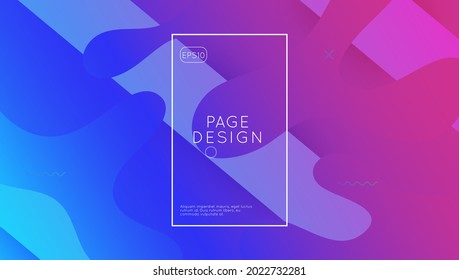 Geometric Design. Vibrant Page. Digital Background. Cool Landing Page. Business Invitation. Liquid Journal. 3d Abstract Shape. Purple Graphic Layout. Lilac Geometric Design