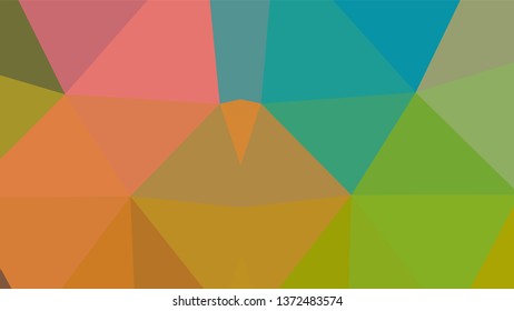 Geometric designs. Vector, geometric background. Triangles, triangulation. Geometric mosaic tile, colored triangles, application in low poly style. Abstract backgrounds for web.