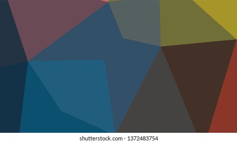Geometric designs. Vector, geometric background. Triangles, triangulation. Geometric mosaic tile, colored triangles, application in low poly style. Abstract backgrounds for web.