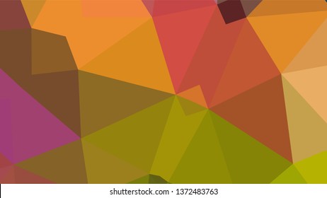 Geometric designs. Vector, geometric background. Triangles, triangulation. Geometric mosaic tile, colored triangles, application in low poly style. Abstract backgrounds for web.