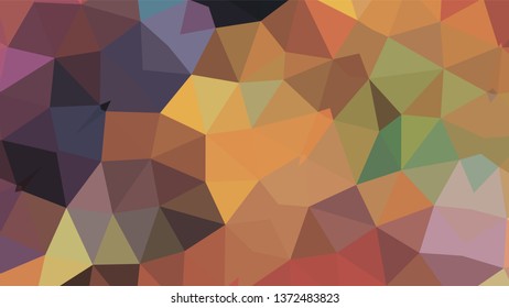 Geometric designs. Vector, geometric background. Triangles, triangulation. Geometric mosaic tile, colored triangles, application in low poly style. Abstract backgrounds for web.